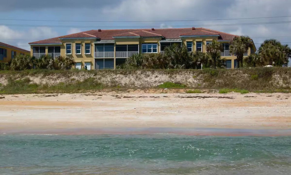 Flagler Beach Condo | Beachfront Paradise! 3 Bedrooms with hot tub and dog friendly!