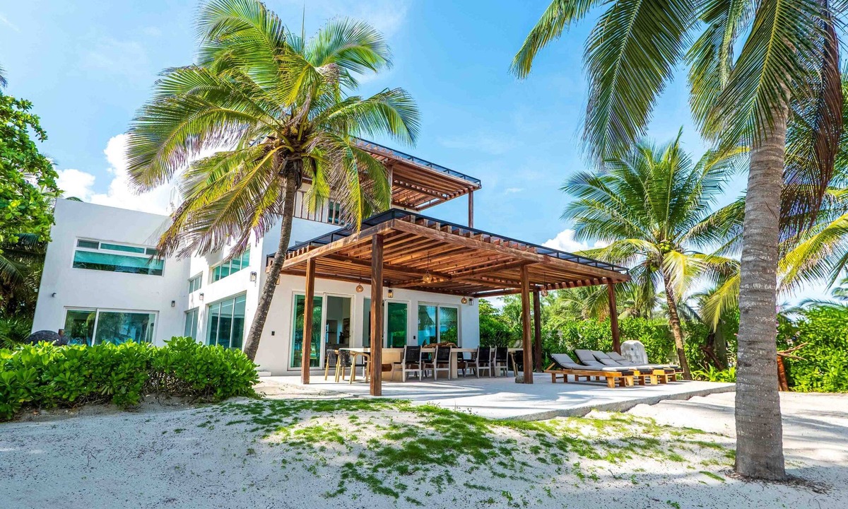 Soliman Bay House | Beachfront paradise with private pool, ocean view, full kitchen, & shaded patio