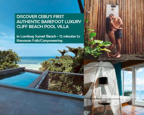 Lambug Villa | Beachfront Pool Villa, 12 Min to Kawasan Falls - The Verge Cebu