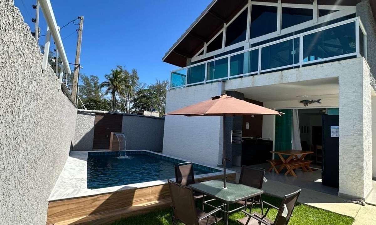 Raul Cury House | Beachfront + private pool - house for 15 people