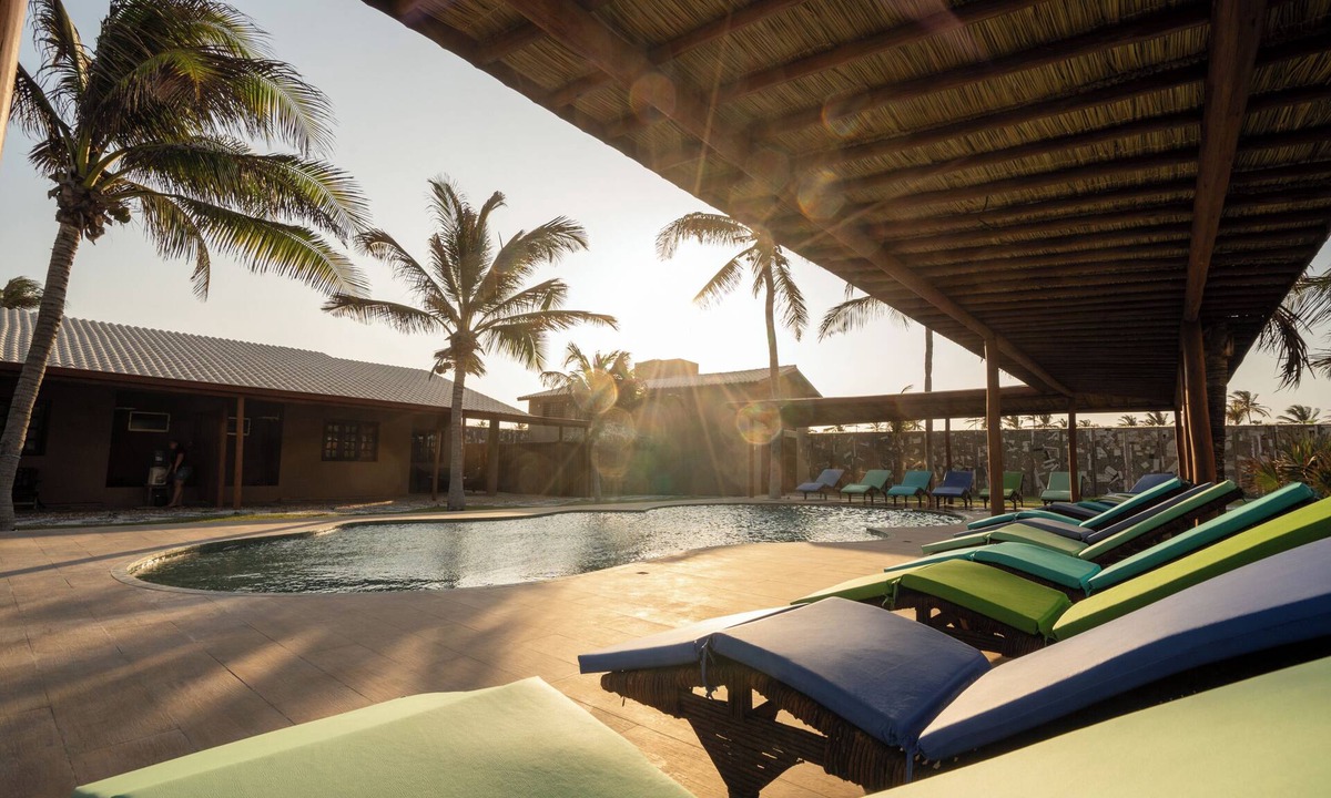 Caponga Ski Chalet | Beachfront Retreat with Pool and Garden