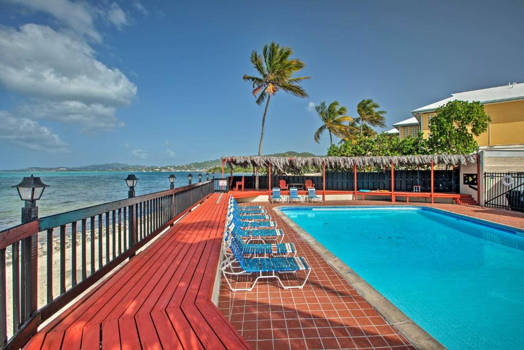 Estate Golden Rock House | Beachfront St Croix Condo w/Pool + Lanai!