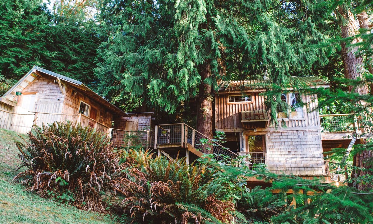 South Colby Cabin | Beachfront Treehouse in the Heart of Puget Sound