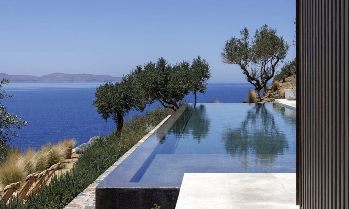 Kolymbari Villa | Beachfront Villa Myrelia, Divine Sea Views, Private Infinity Pool, Furnished.