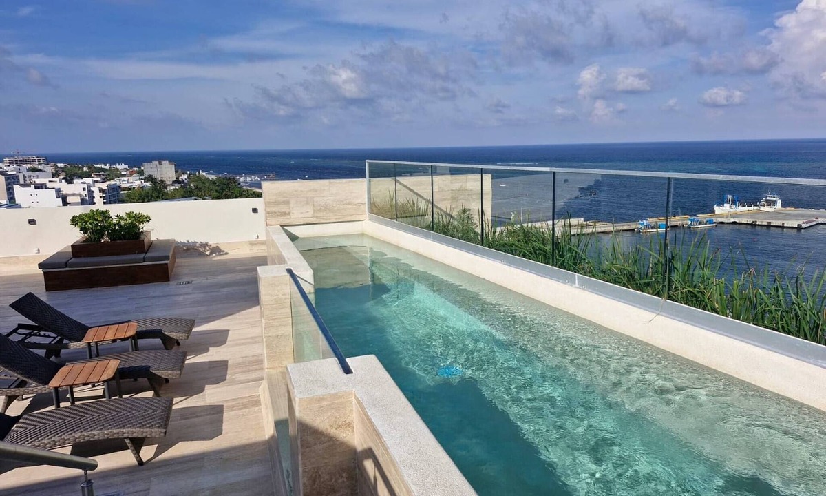 Puerto Morelos Apartment | Beatiful Loft in Puerto Morelos Beach Front 9-4