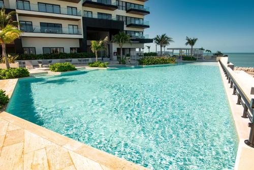 Progreso Municipality Apartment | Beautiful 2BR Condo with unforgettable ocean views Yucalpeten Marina Resort
