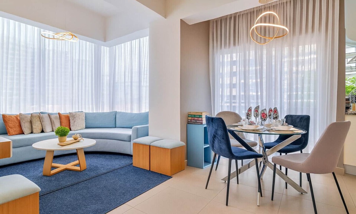 Downtown Santo Domingo Apartment | Beautiful and Comfy City Center 1BR Apt, Full AC, Gym, Near All.