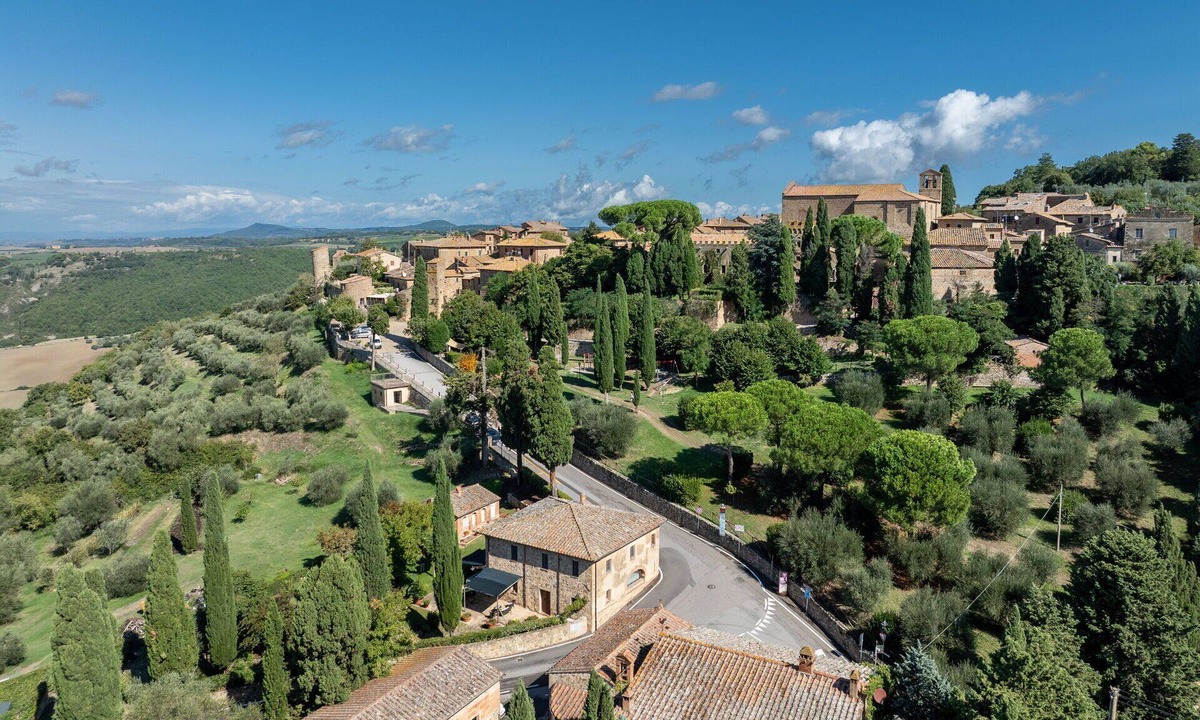 Pienza House | Beautiful apartment in villa for 2 people with WIFI, A/C, close to Montepulciano