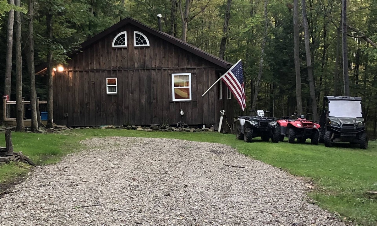 Scio Cabin | Beautiful Cabin in the woods Allegany County NY