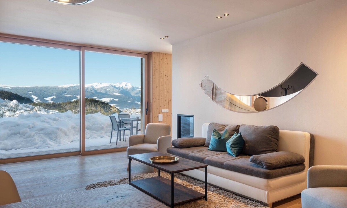 Castelrotto Ski Chalet | Beautiful Holiday Apartment "Aura Chalets No 4" with Mountain View, Wi-Fi & Garden
