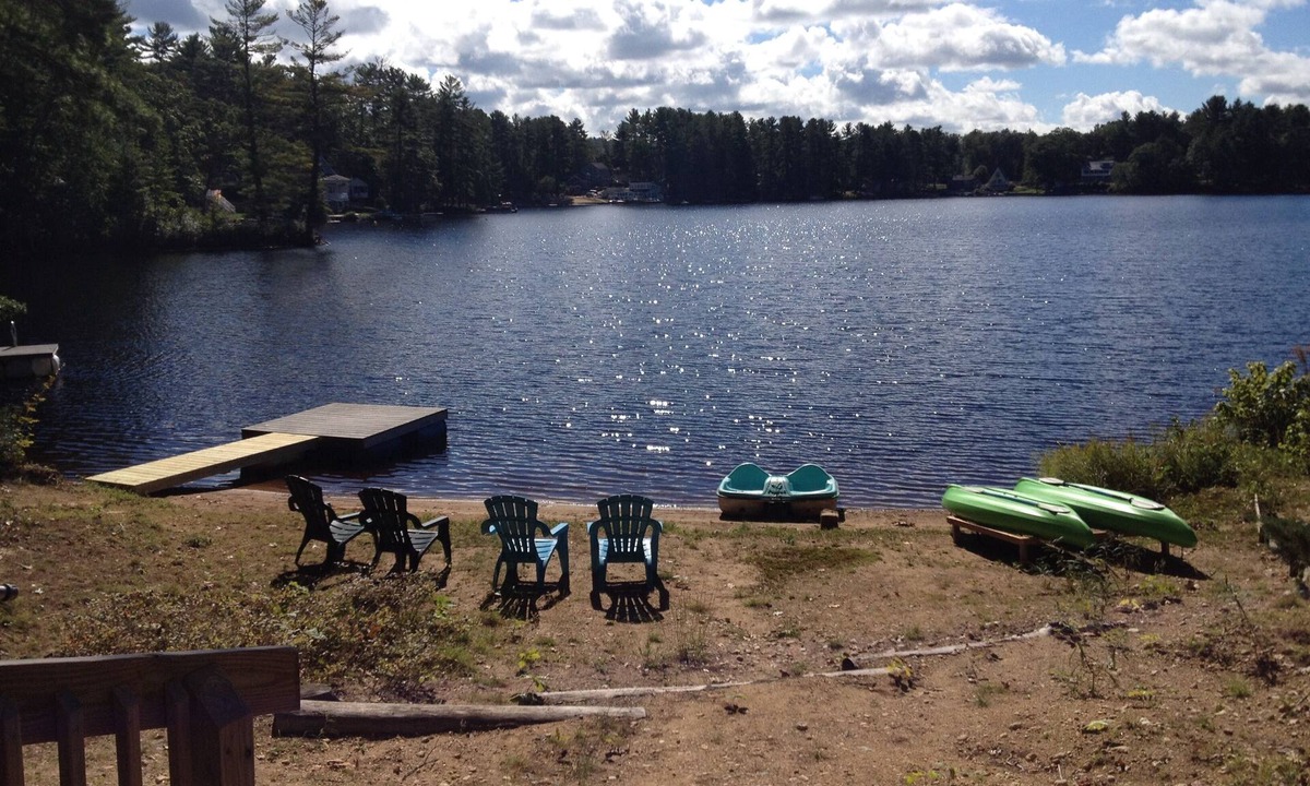 Orange Cottage | Beautiful Lakeside Waterfront Cottage with Private Beach