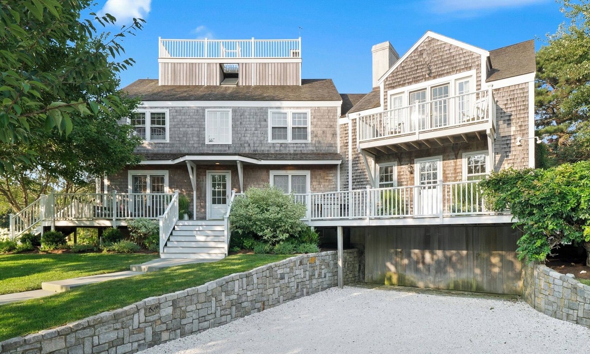 Nantucket House | Beautiful private compound featuring a main house, guest house and a new pool