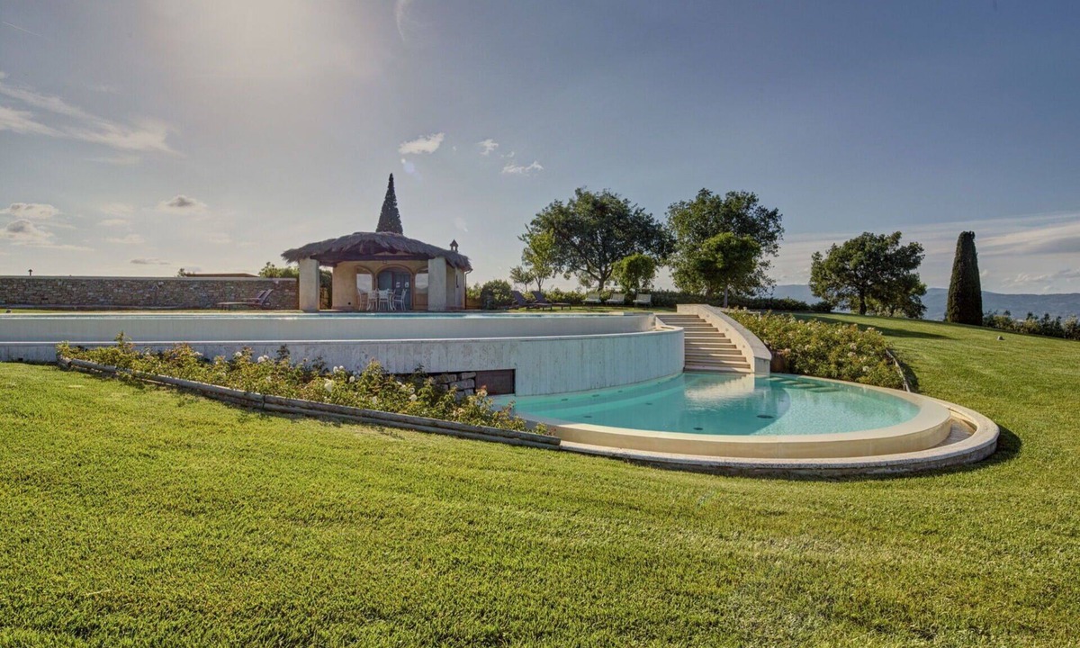 Arezzo Villa | Beautiful private villa for 8 guests with WIFI, A/C, private pool, TV, patio and panoramic view