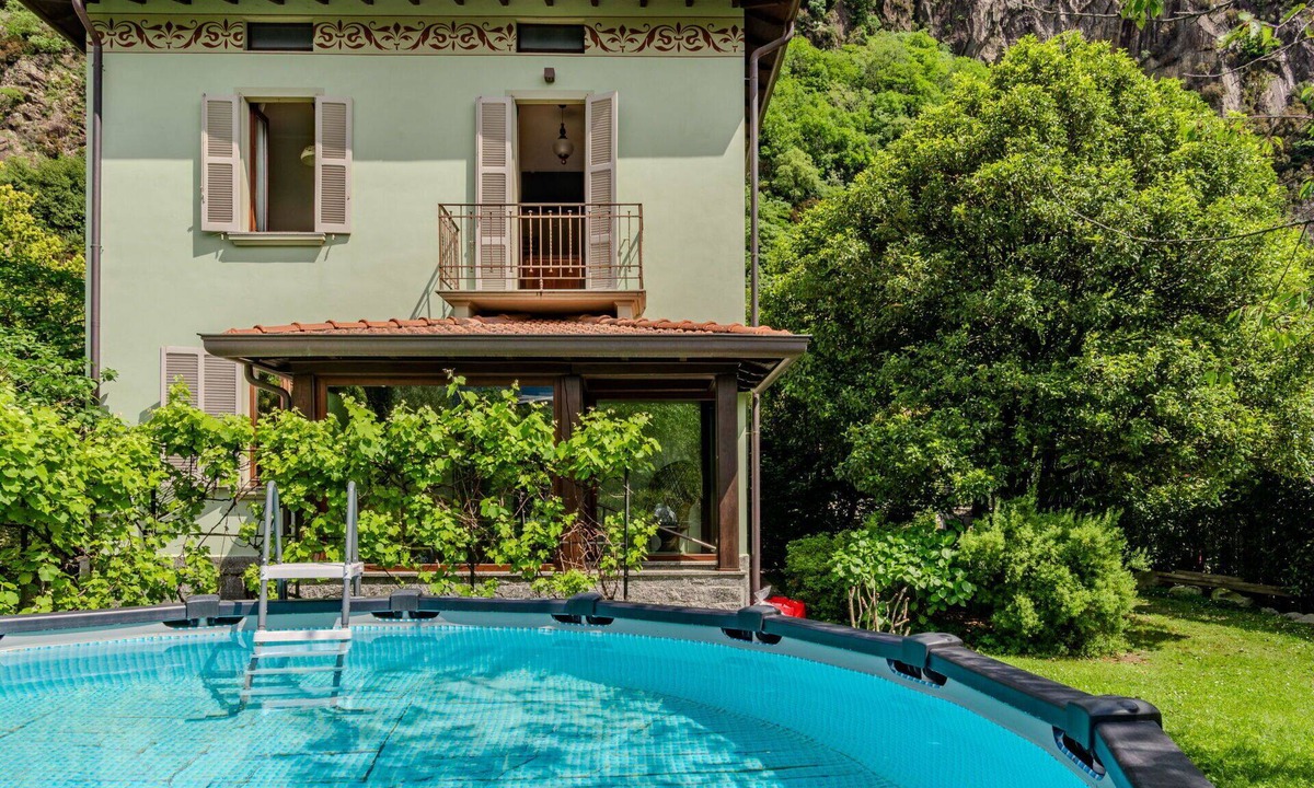 Dervio House | Beautiful private villa for 8 guests with WIFI, private pool, TV, terrace and panoramic view