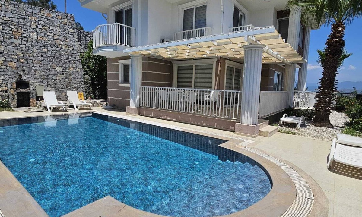Sarigerme Villa | Beautiful villa with private pool and stunning views, walkable to Sarigerme