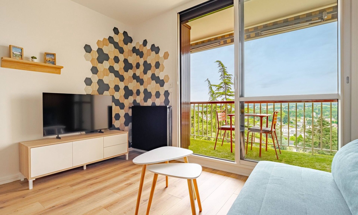 Montrichard Val de Cher Apartment | Bee Kaz - Beau studio à 30 min du Zoo de Beauval