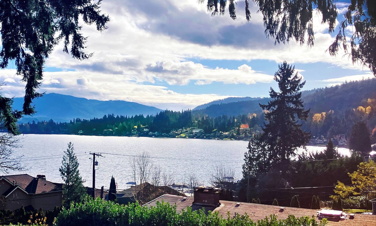 East Lake Hills House | Bellevue Convenient 1 BR Lakeview House Upper Level