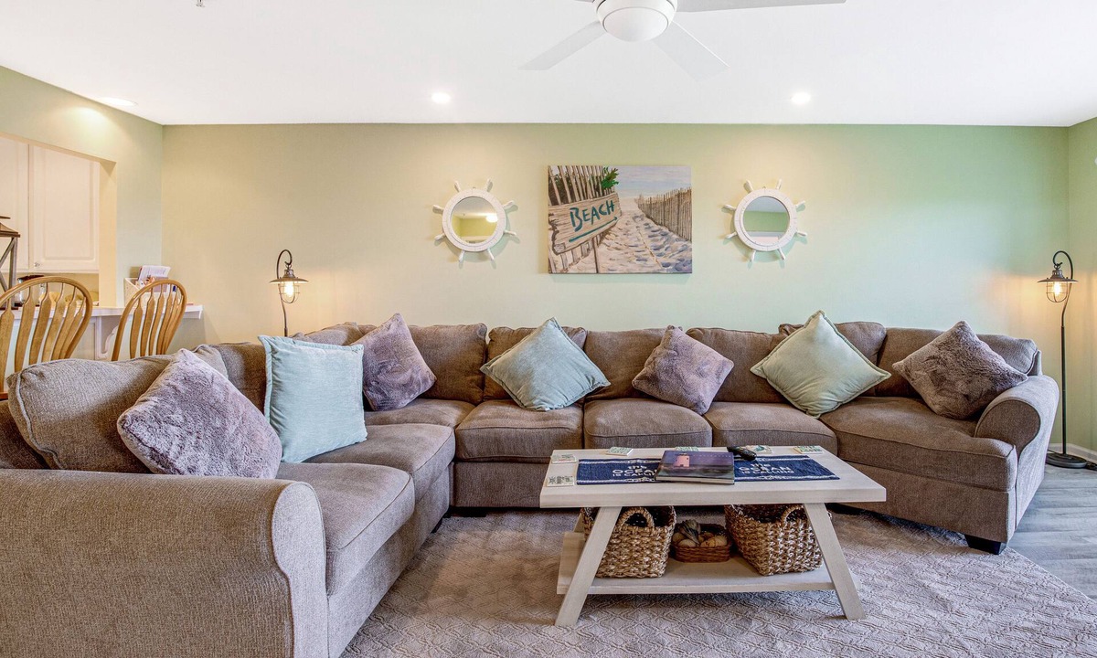 Ocean View Condo | Bethany Bay second floor condo with pool, high-speed WiFi, central AC, & W/D