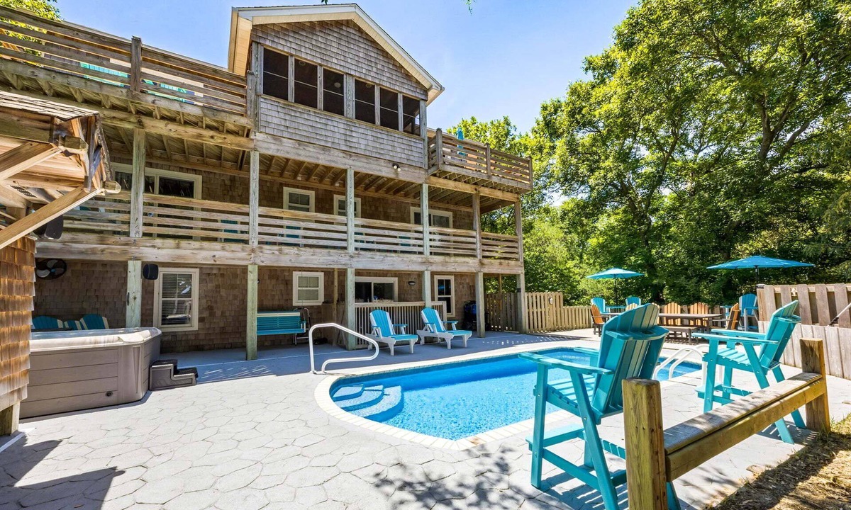 Sea Acres House | Big Guppy: Pool, Elevator, Hot Tub, Dog-Friendly