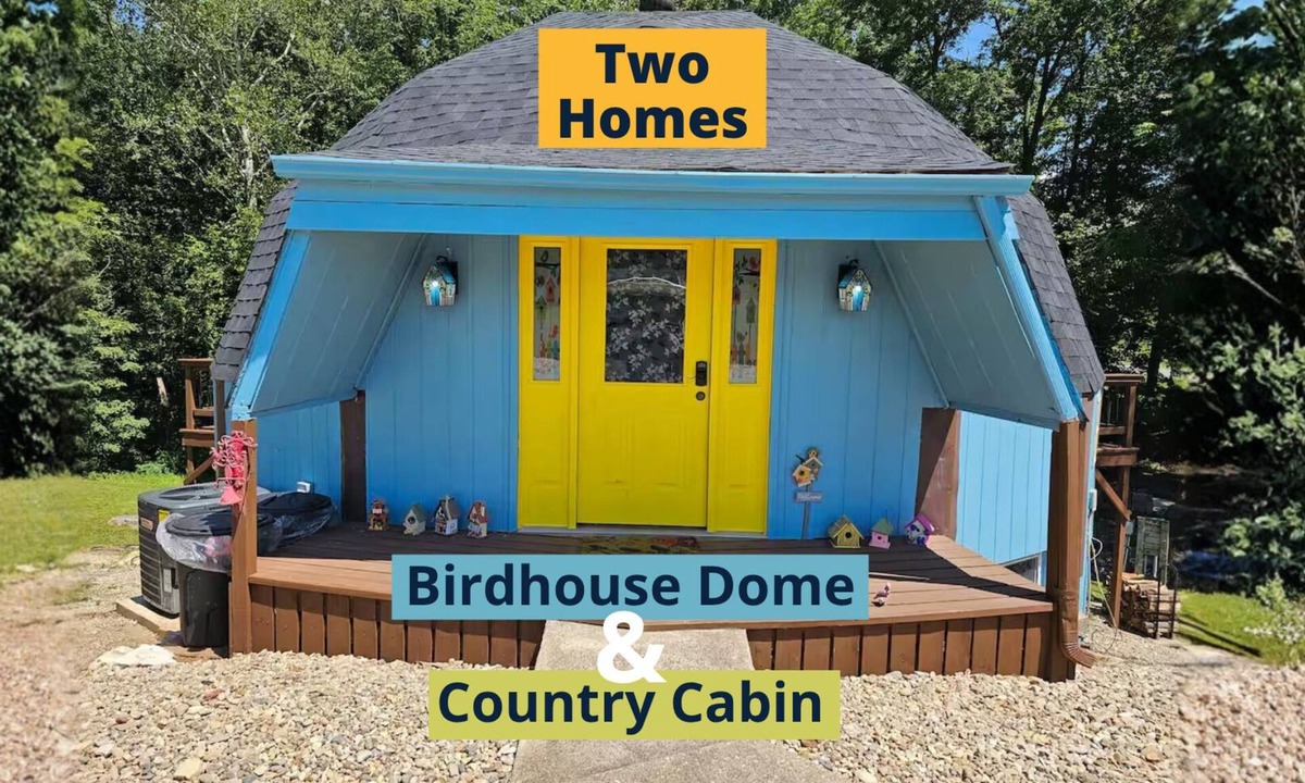 Scotland Cabin | Birdhouse Dome & Cabin - Hot Tub - Kayaks - Disc Golf - 2 Min Walk
