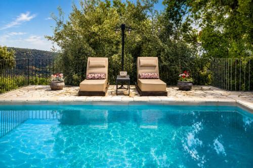 Koumaris Villa | Blue Jasmine Villa - Private Pool and Garden