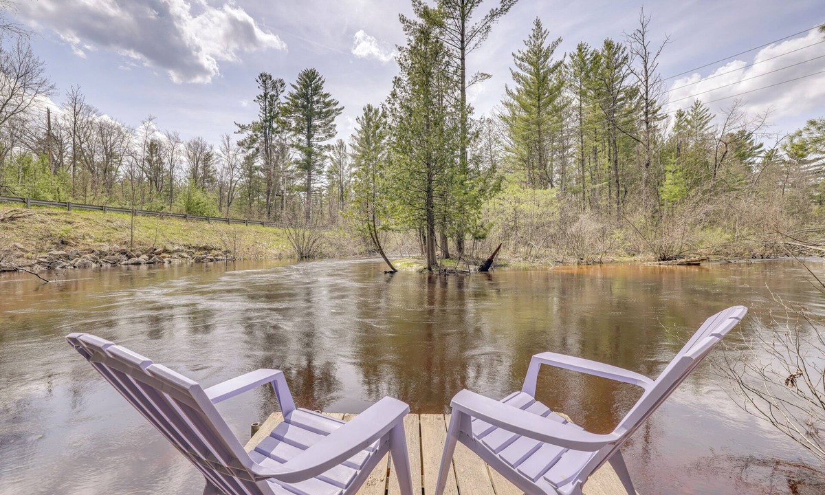 Baldwin Cabin | Blue Ribbon River Private Access! 18-Acre Escape