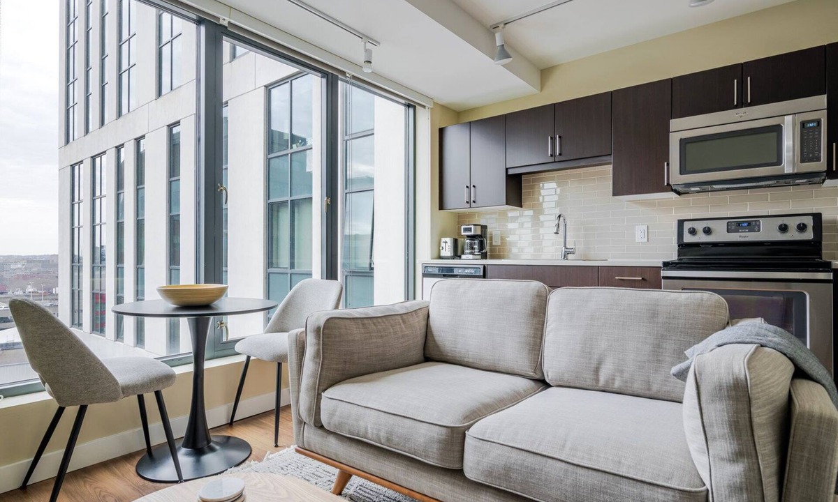 Theatre District Apartment | Blueground | Boston Theater District, rooftop, nr Boston Common