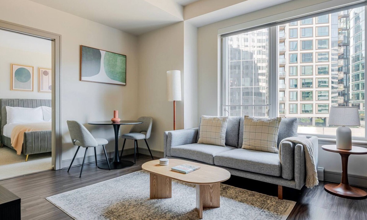 Seaport District Apartment | Blueground | Seaport, rooftop, nr Boston Harbor