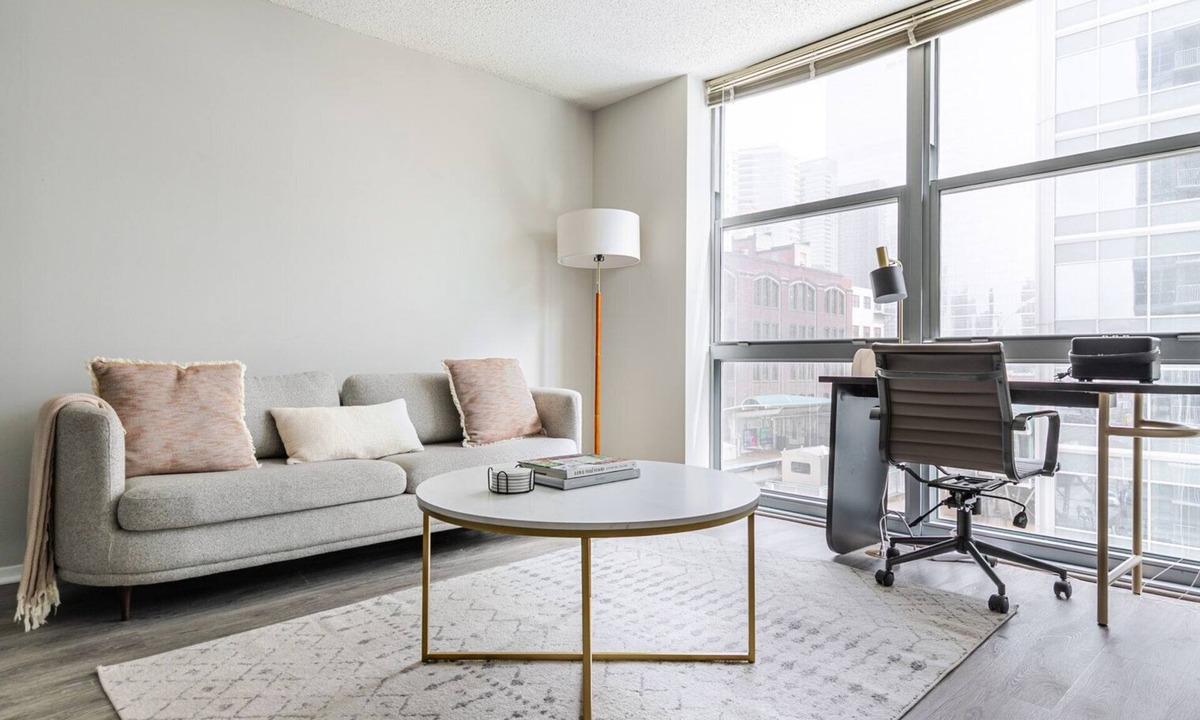 West Loop Gate Apartment | Blueground | West Loop, gym & bbq, nr Willis Tower