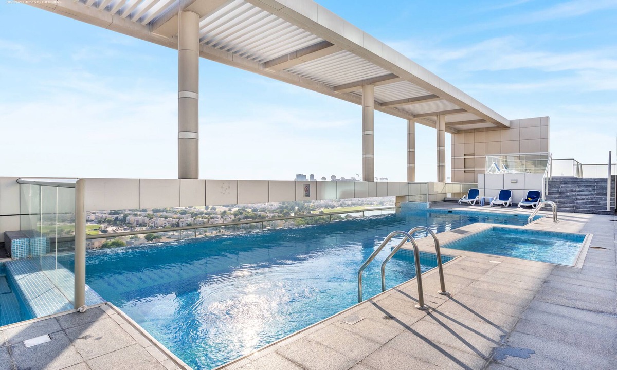 Dubai Sports City Apartment | bnbme | The Medalist | 1 BDR