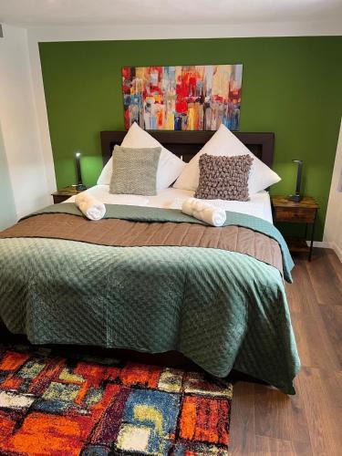 Ichenhausen Apartment | Boardinghouse-Business people and workers, parking lot, WiFi, outdoor smoking area