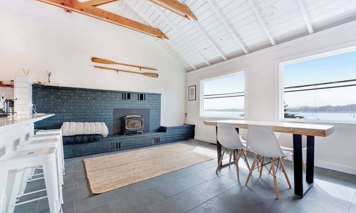 Old Town House | Bodega Harbour Dog-Friendly Bay View Bungalow with Sauna
