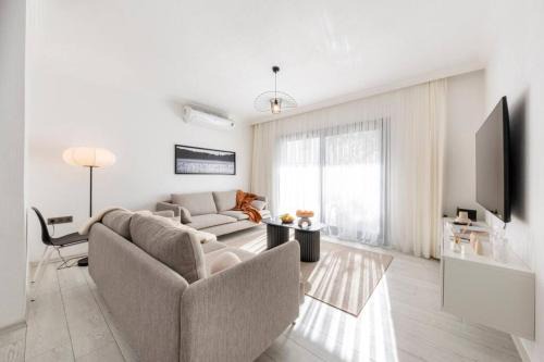 Bodrum City Center Apartment | Bodrum Center 2 Bedroom Calm Modern Garden Floor Flat - Yeni Dunya Bodrum