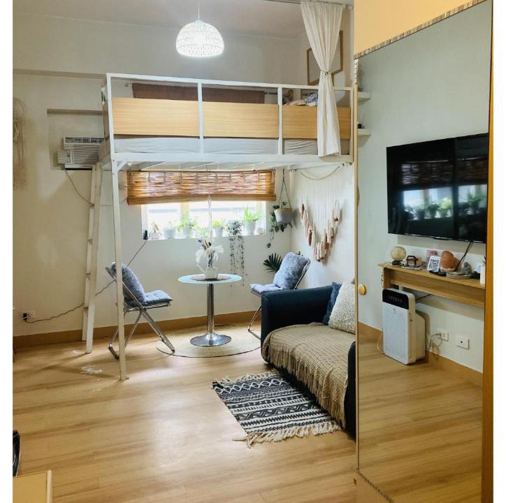 Novaliches Apartment | Bohemian Inspired Studio Unit1 at Trees Residences