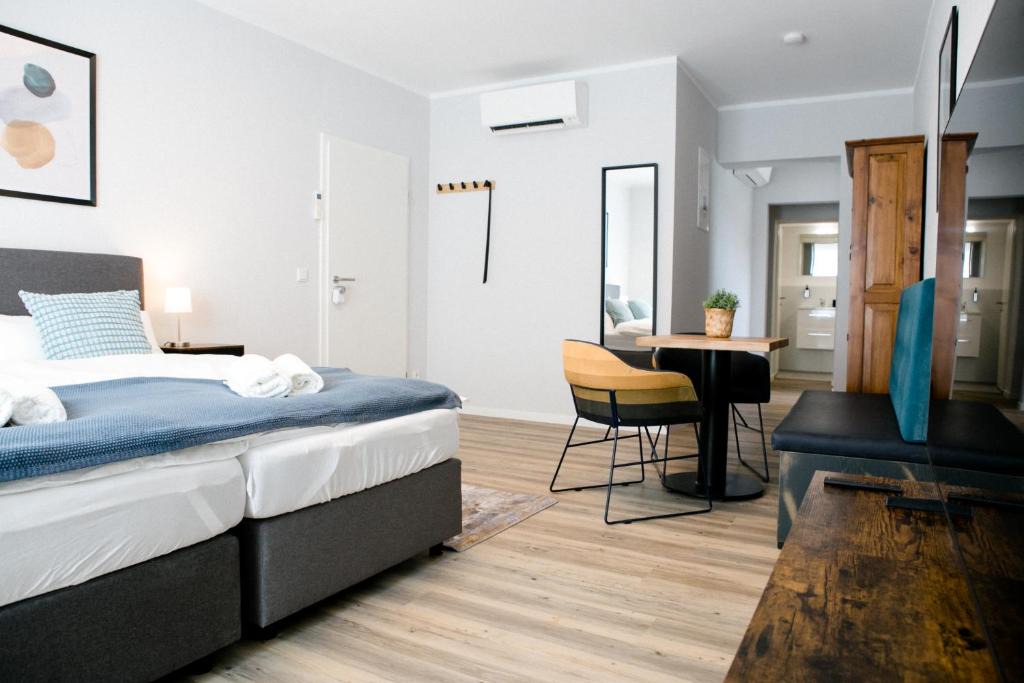 Sankt Augustin Apartment | bonquartier - LUXAPT#3 Chice, moderne Wohnung mit Self Check-In, voll ausgestatteter Küche, Klimaanlage und Parkplatz