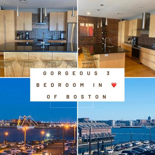North End Apartment | Boston Harbor views Modern north end condo FREE PARKING!