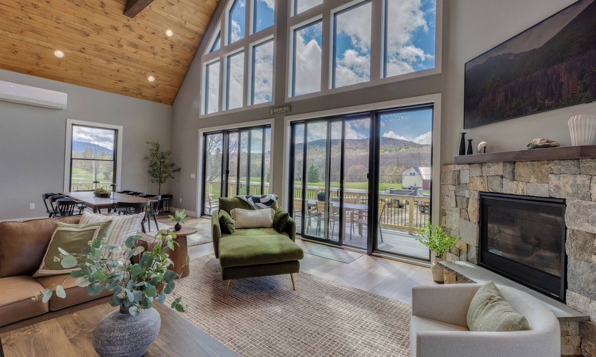 Sugar Hill Ski Chalet | Brand new construction - Spacious Mountain Chalet in Sugar Hill, NH. Sleeps 18.