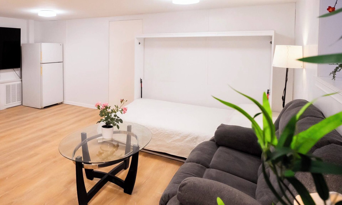 Queens Apartment | Brand New Studio! Stylish w/Laundry! Parking! Main St!