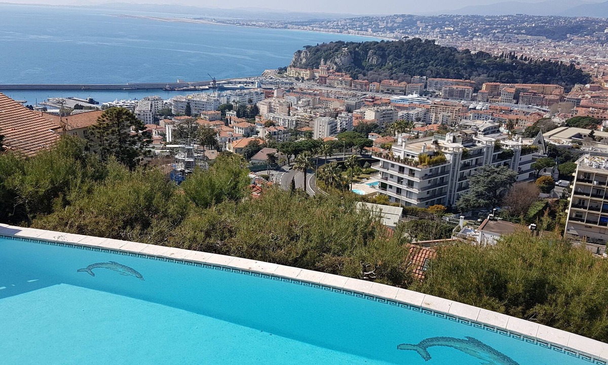 Mont Boron Villa | Breath-taking Seaview, 5 Bedroom villa, private pool, overlooking port of Nice .