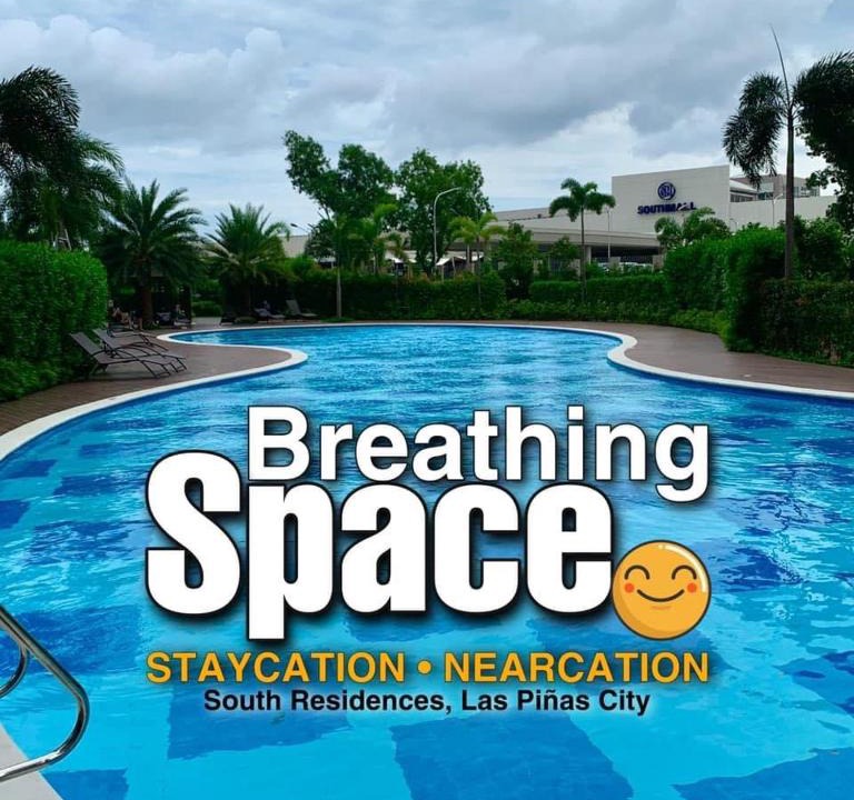 Las Pinas Apartment | Breathing Space Staycation at South Residences Las Piñas City 1BR