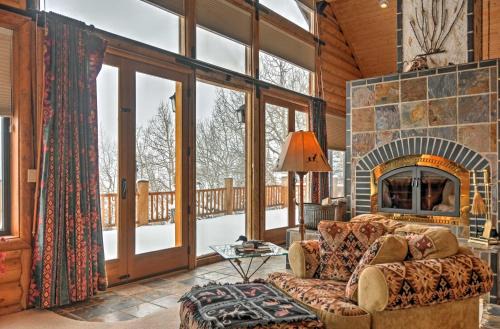 Brian Head House | Brian Head Cabin Minutes from Slopes w/Game Room!