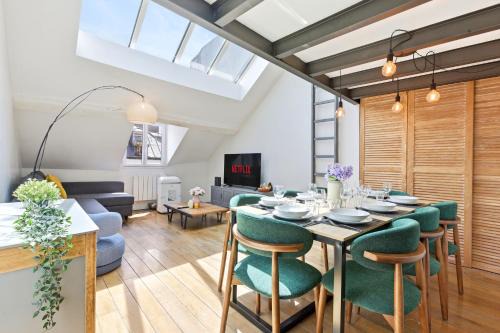 Les Halles Apartment | Bright 2BR Flat with Mezzanine in Central Paris