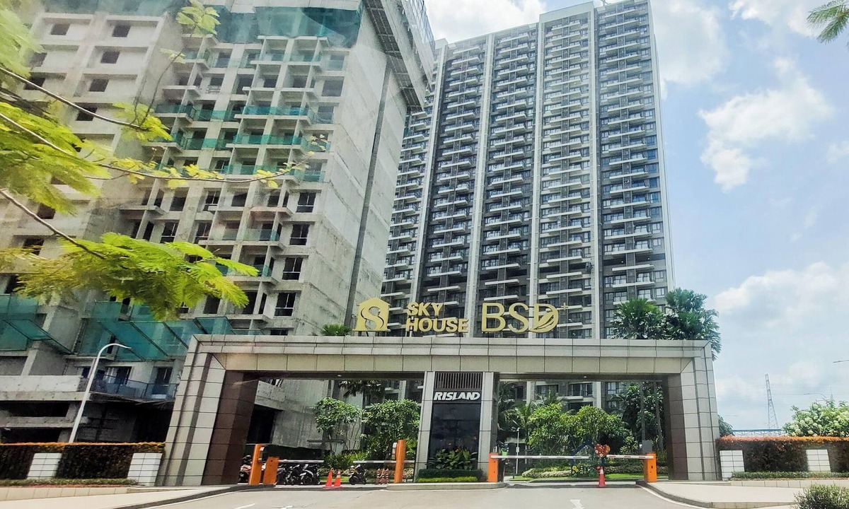 Balaraja Apartment | Bright And Homey Studio Room At Apartment Sky House Bsd