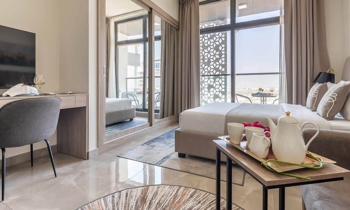 Dubai Apartment | Bright and Spacious Studio near DWC Airport!