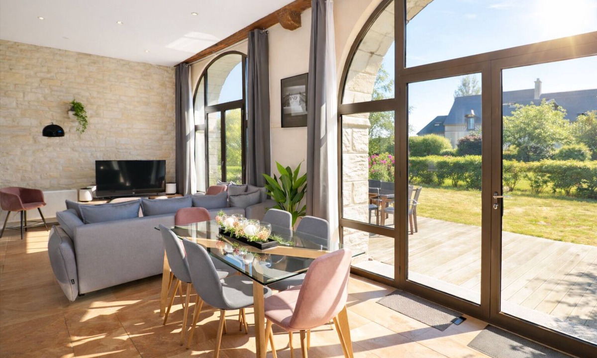 Commes Apartment | Bright apartment with garden - Omaha Beach