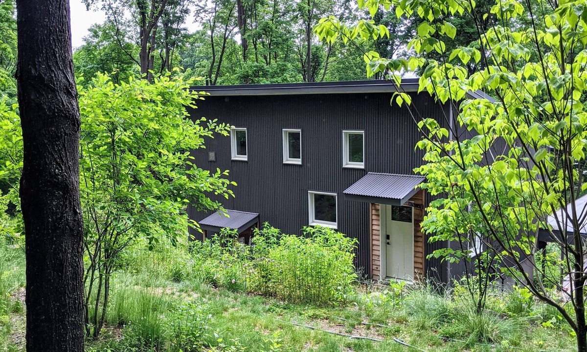 Nelsonville Apartment | Bright/modern escape : nestled in the forest, walk to the village & train