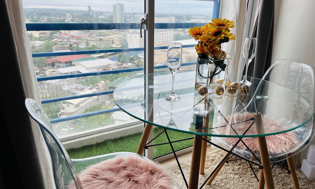 Cagayan de Oro Apartment | Bright Studio Sleeps 3 with Parking and City view