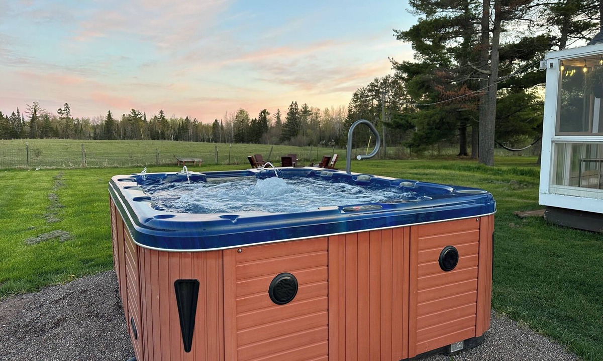 Brule House | Brule River Secluded Getaway Hot Tub Firepit Pet-Friendly Private Yard