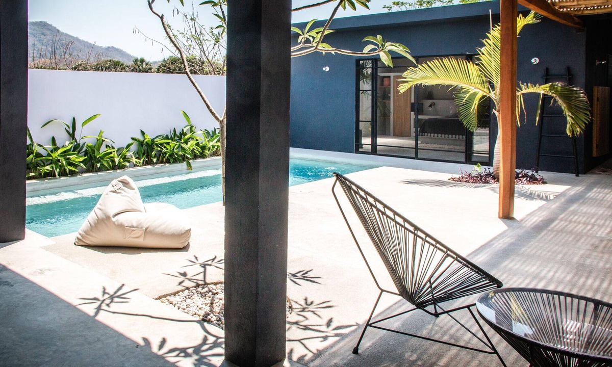 Troncones House | Brutalist Chic Beach Bungalow with Pool