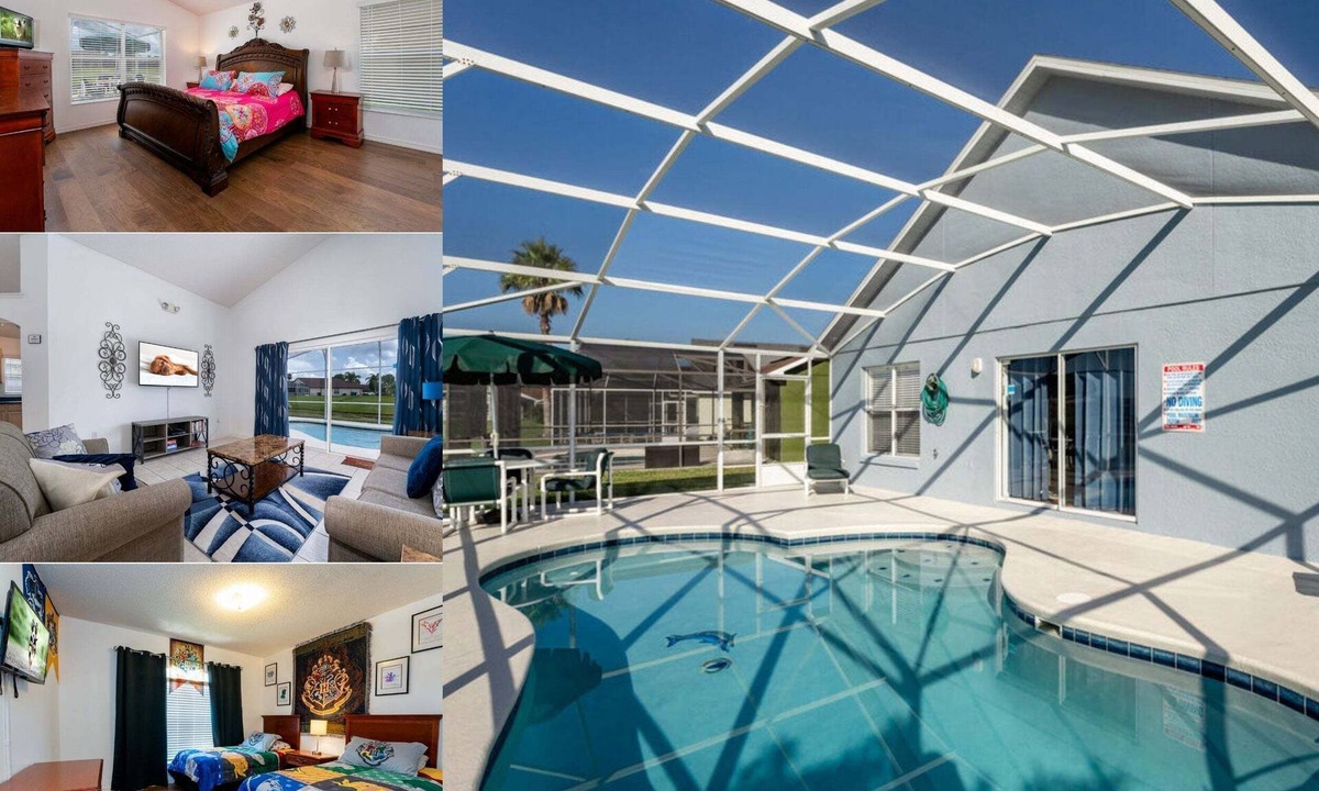 Eagle Pointe South House | Budget Friendly Pool Home w/game room (1025SED)